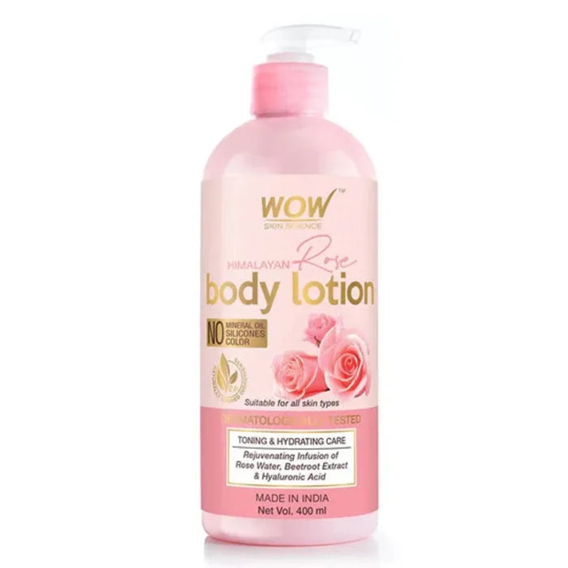 Wow Himalayan Rose Body Lotion 400ml