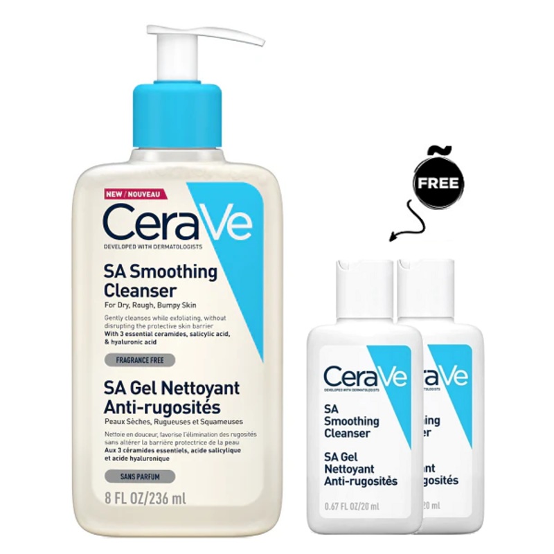 Cerave – SA Smoothing Cleanser