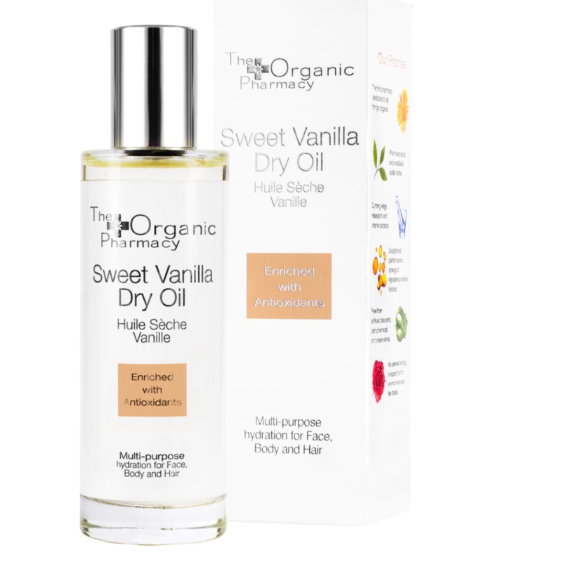 Sweet Vanilla Dry Oil- for Hair & Body