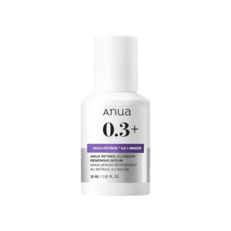 Anua — Nano Retinol 0.3% + Niacin Renewing Serum 1.01oz