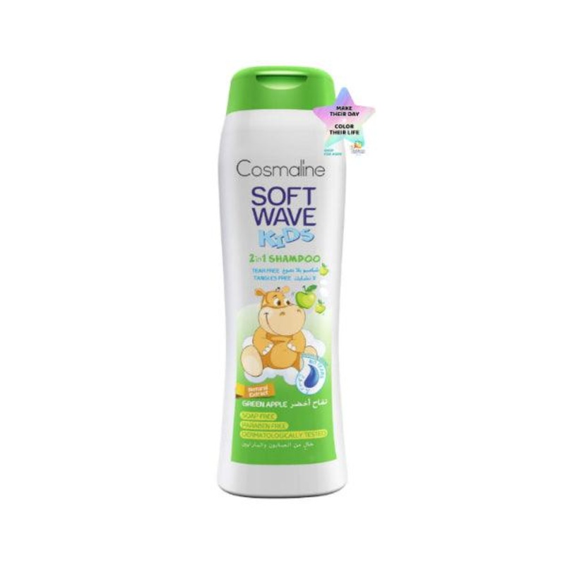 Cosmaline – Soft Wave Kids Shampoo Green Apple