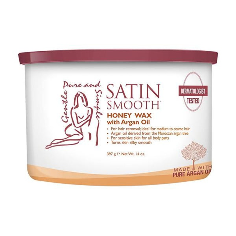 Satin Smooth — Honey Wax with Vitamin E 14 oz