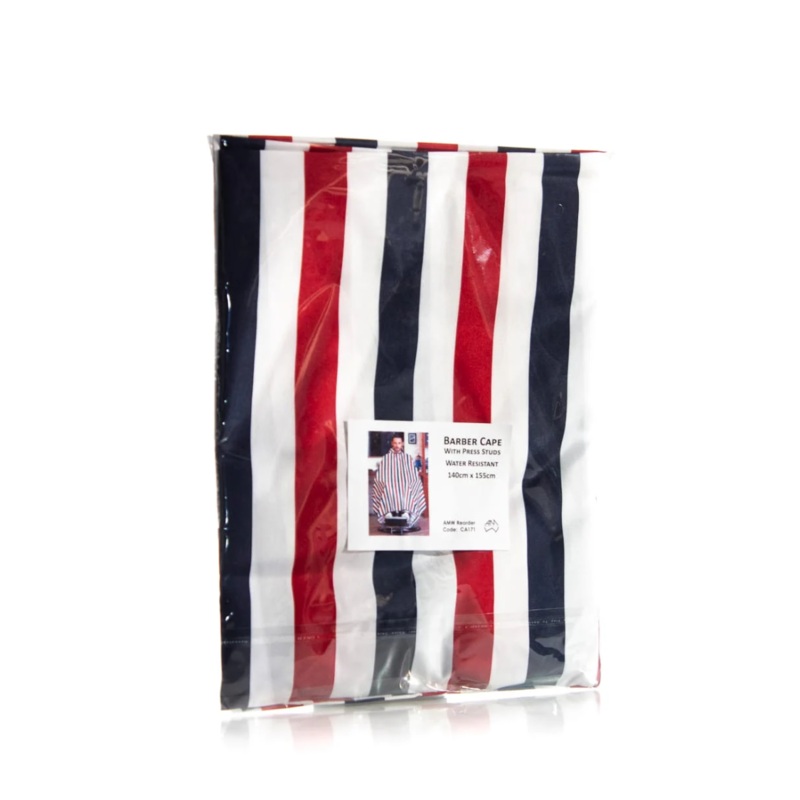 A M WILLIAMS Barber Cape With Press Stud Neck  |  Various Colours