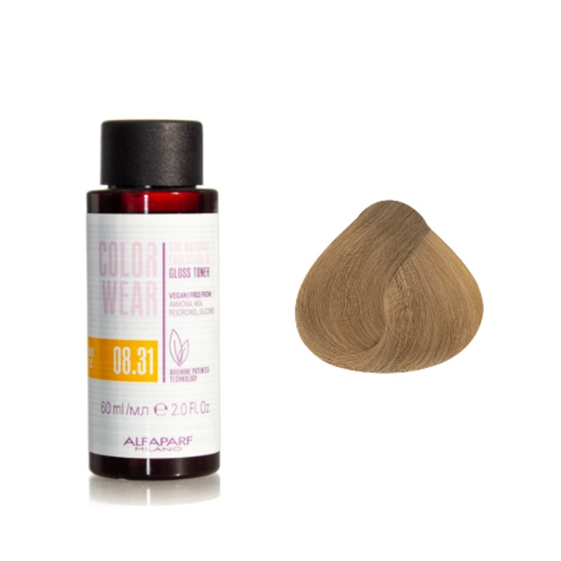 ALFAPARF MILANO COLOR WEAR GLOSS TONER 60ML 08.31