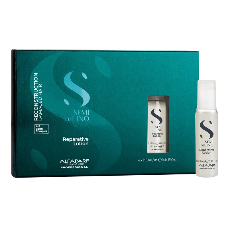 ALFAPARF MILANO SEMI DI LINO RECONSTRUCTION REPARATIVE LOTION 6 X 13ML