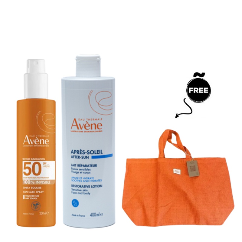 Avne – Sun Care Spray SPF50 & After Sun Restorative Lotion Bundle