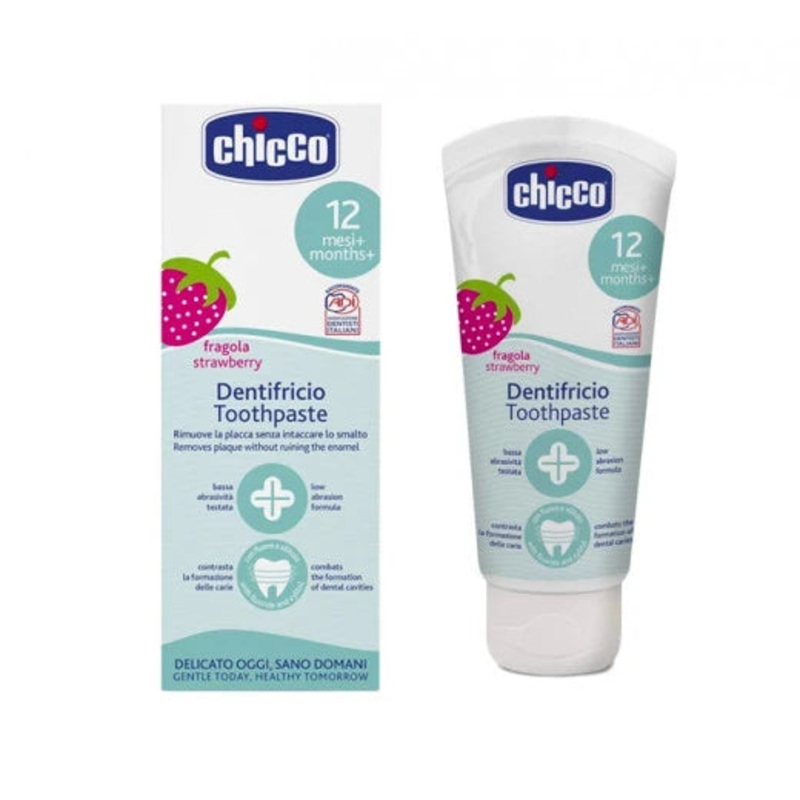 Chicco Toothpaste Strawberry 50Ml 1-5Y Fluorine