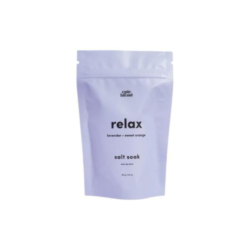 Epic Blend — Bath Salt soak – Relax 3.5oz