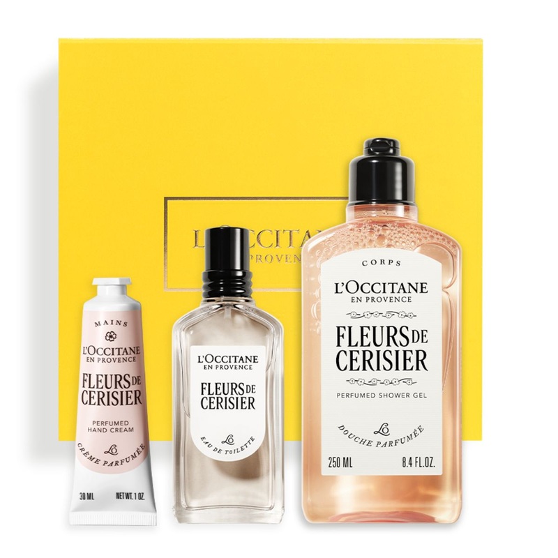 L’Occitane Fleurs de Cerisier (Cherry Blossom) Body Care Collection