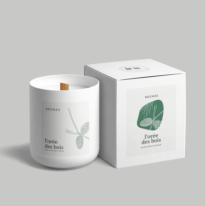 L’Ore des Bois –  Sommerkerze aus Pflanzenwachs mit dem Duft von Vetiver, Rose, Zimt & Amber