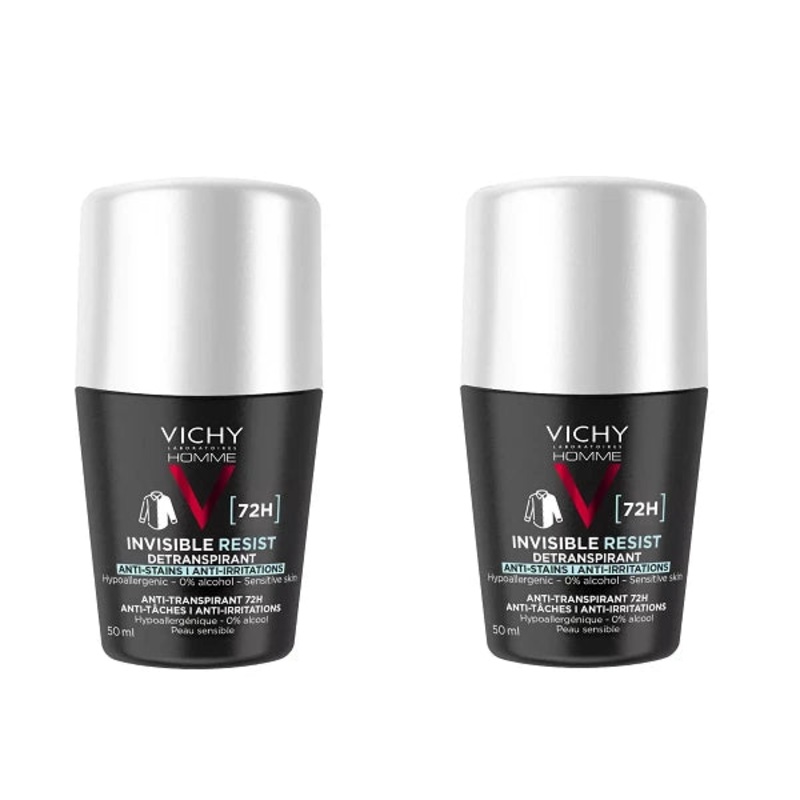 Vichy Invisible Resist 72H Anti-Stain Anti-Irritation Roll On Offer