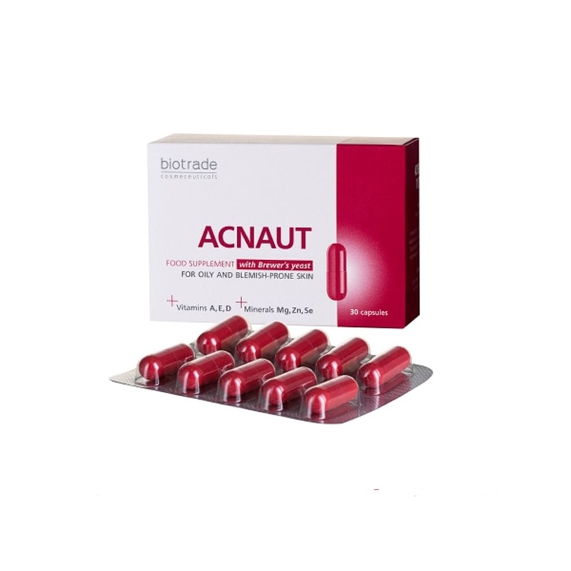 Acnaut Food Supplement 30 Capsules