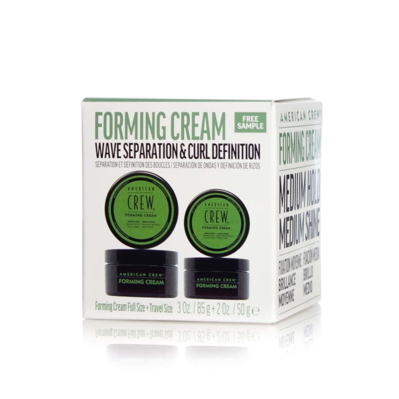 AMERICAN CREW FORMING CREAM DUO FULL SIZE + TRAVEL SIZE