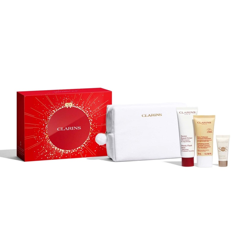 Clarins Beauty Flash Balm Radiance Care Routine