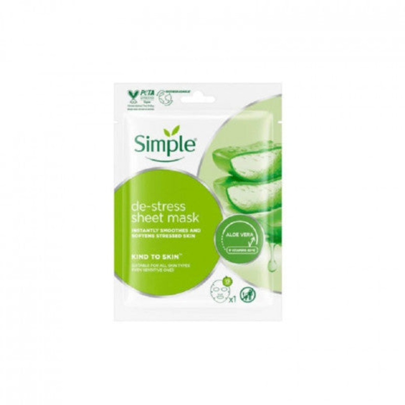 Simple De-Stress Sheet Mask