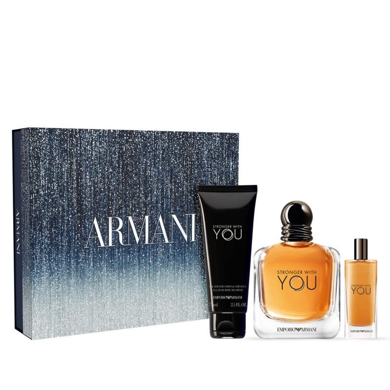 Armani Emporio Stronger With You Eau de Toilette 100ml+15ml+Shower Gel 75ml Giftset