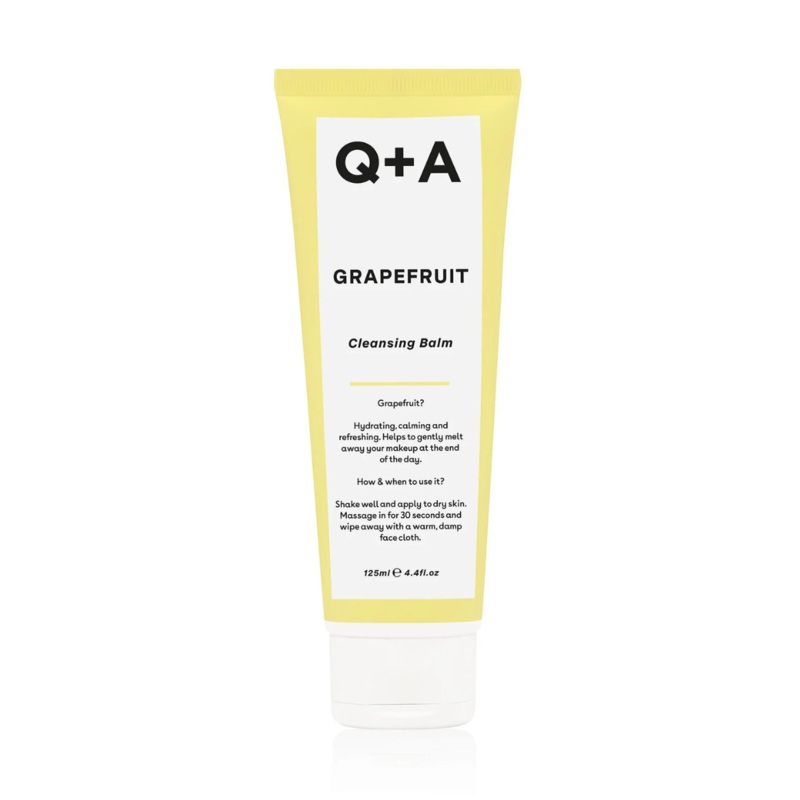 Q+A Grapefruit Cleansing Balm