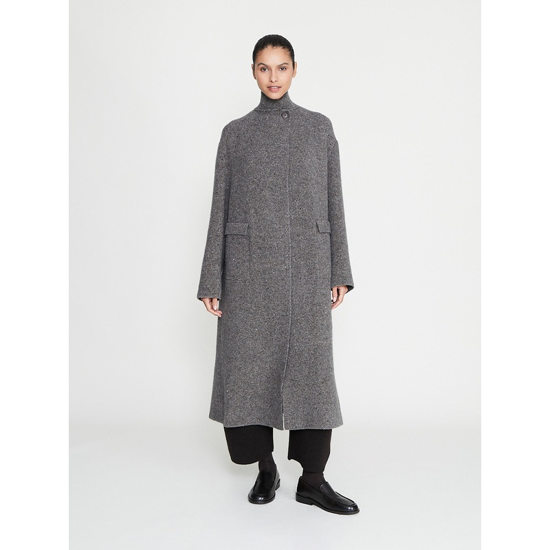 Comparatio Long Coat in Grey