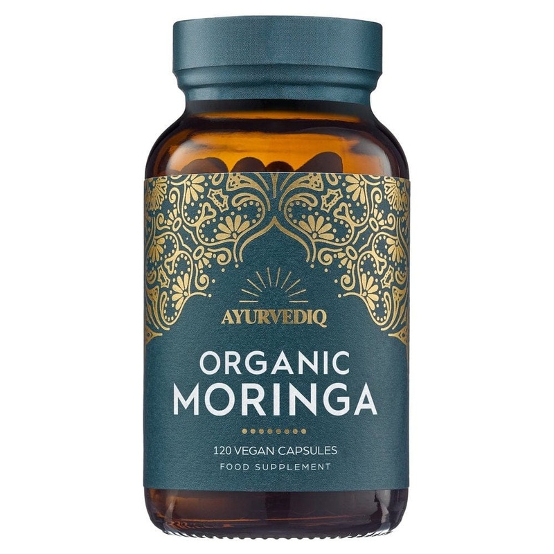 Ayurvediq Organic Moringa 120 Capsules