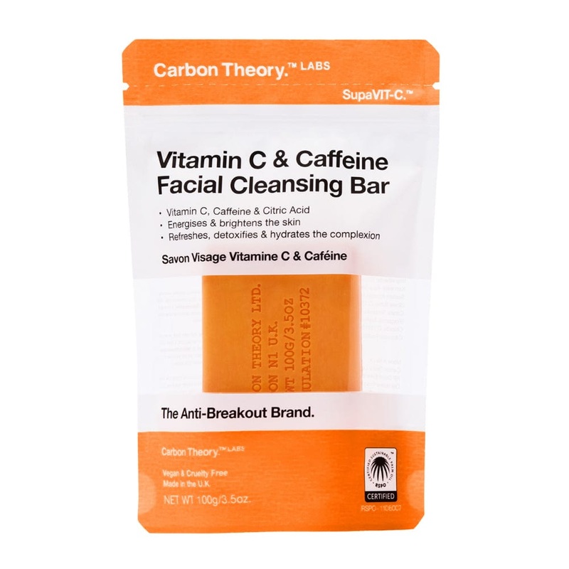 Carbon Theory Vitamin C & Caffeine Facial Cleansing Bar