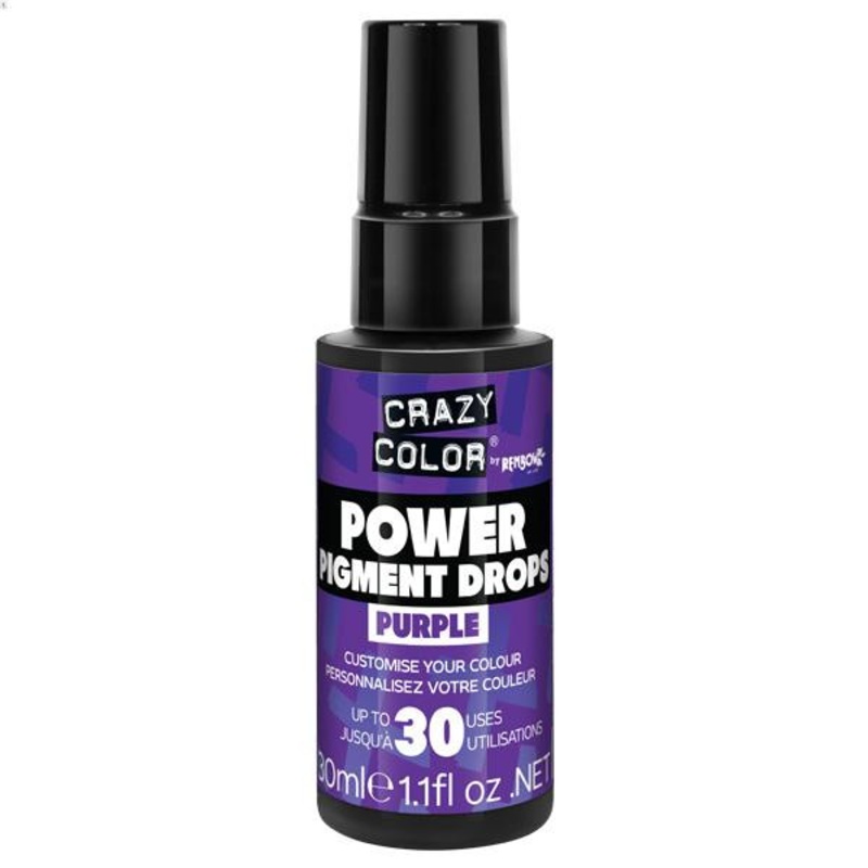 Crazy Color — Power Pigment Drops – Purple 1oz