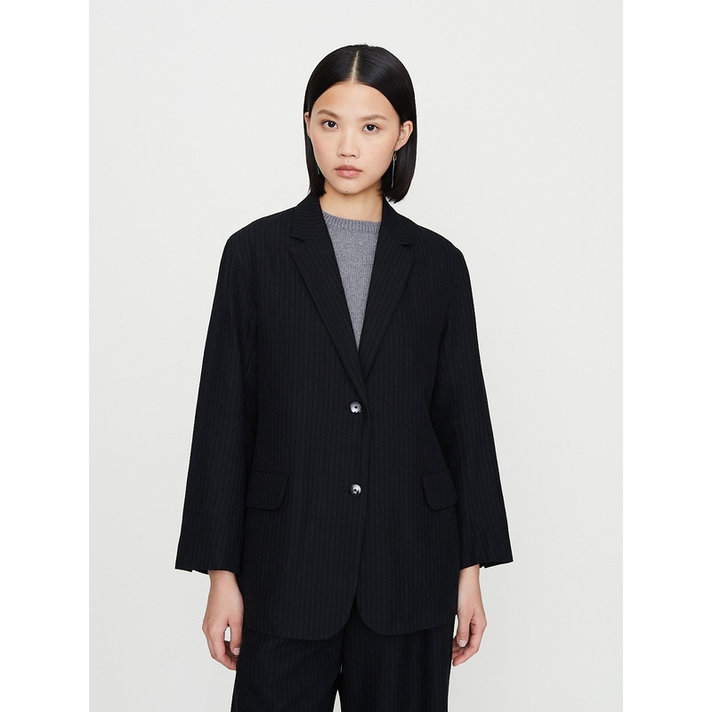 Loose Fit Jacket in Black