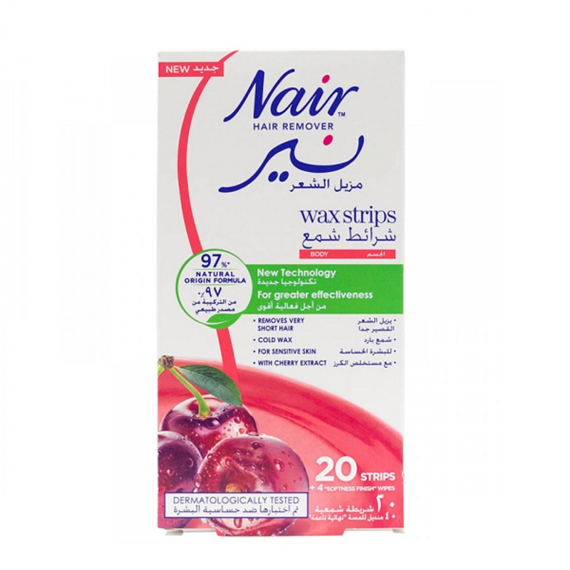 Nair – Hair Remover Wax Strips