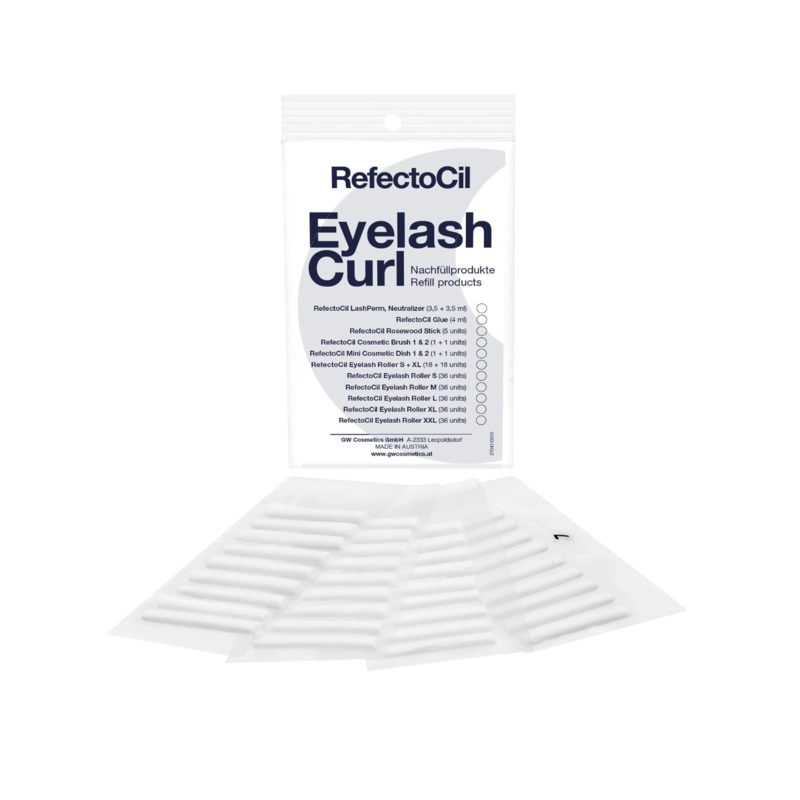 REFECTOCIL Eyelash Curl Refill Rollers | 36 Pack, Various Sizes