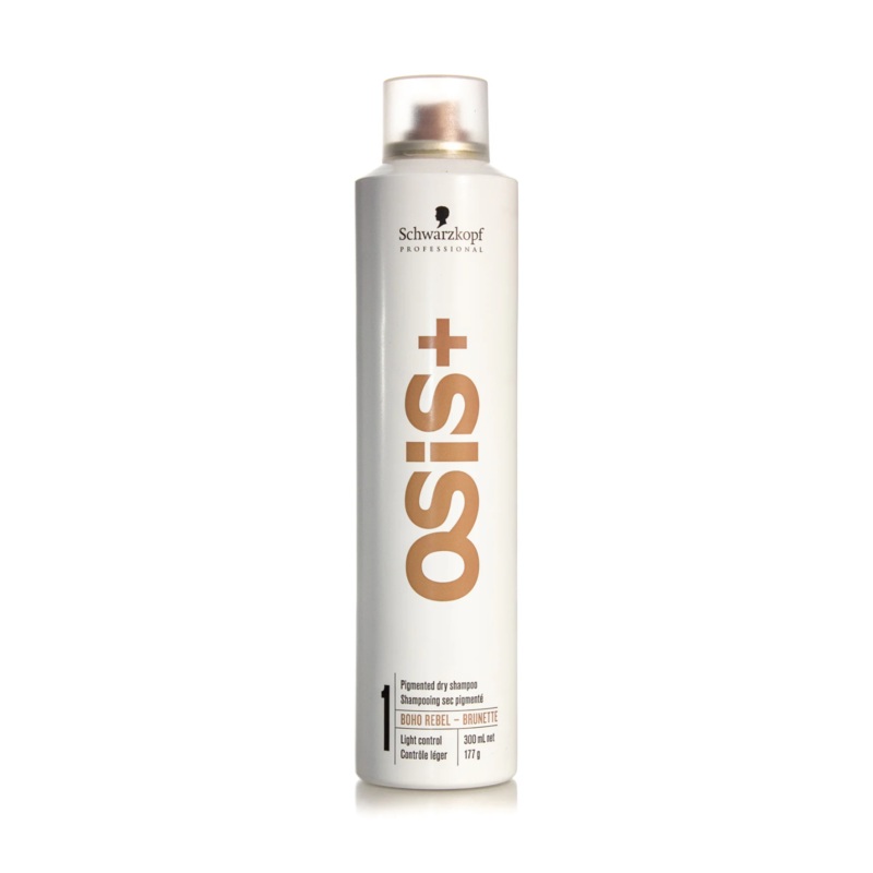 SCHWARZKOPF PROFESSIONAL OSIS+ DRY SHAMPOO BOHO REBEL BRUNETTE 300ML