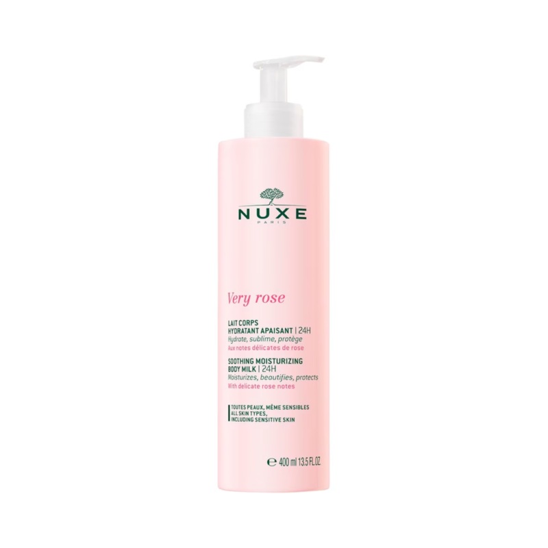 Nuxe – Very Rose Soothing Body Milk 24H 400ml