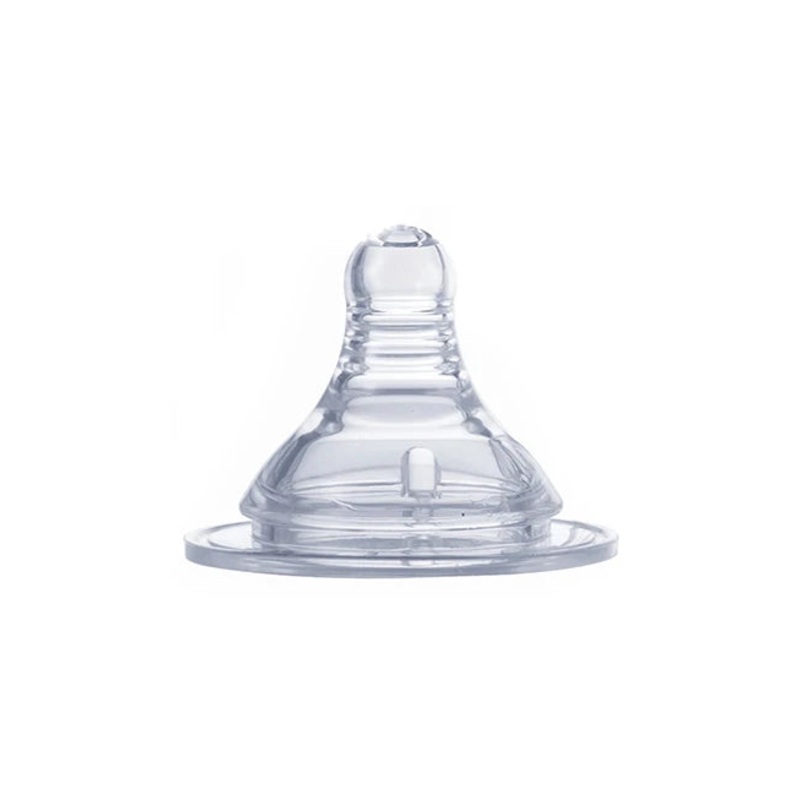 Optimal Wide Neck Silicone Nipple 0+