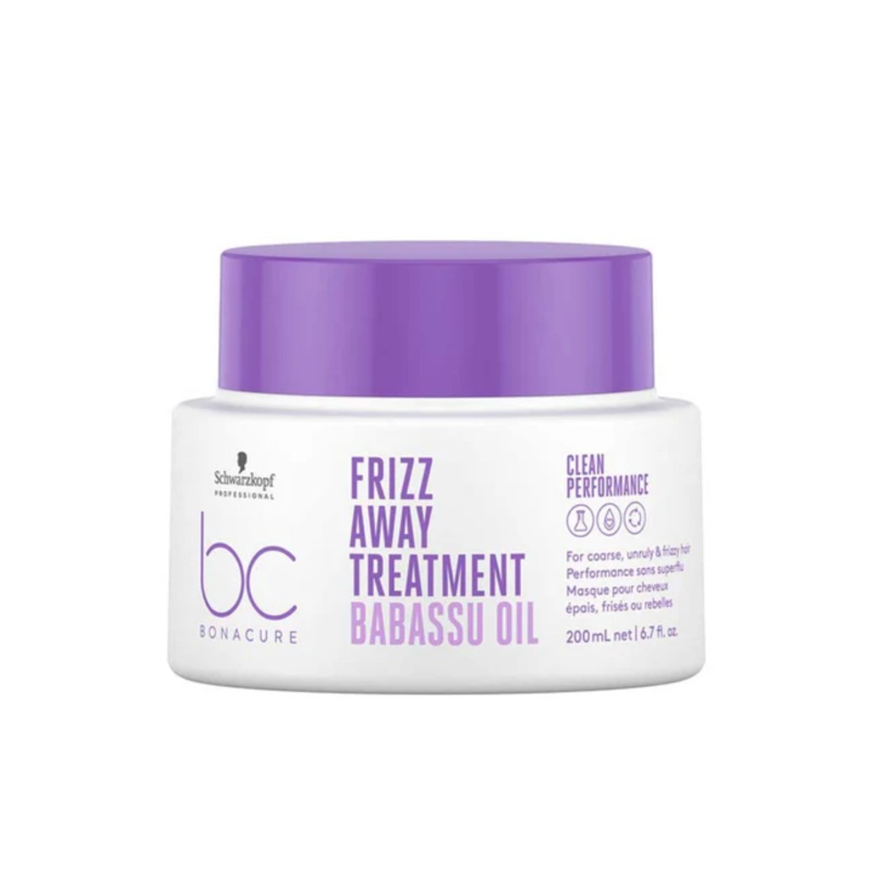 SCHWARZKOPF BONACURE Clean Performance Frizz Away Treatment | Various Sizes