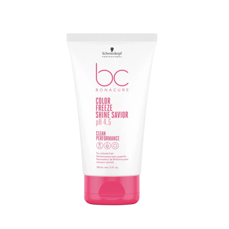 SCHWARZKOPF BONACURE CLEAN PERFORMANCE PH 4.5 COLOR FREEZE SHINE SAVIOR 150ML