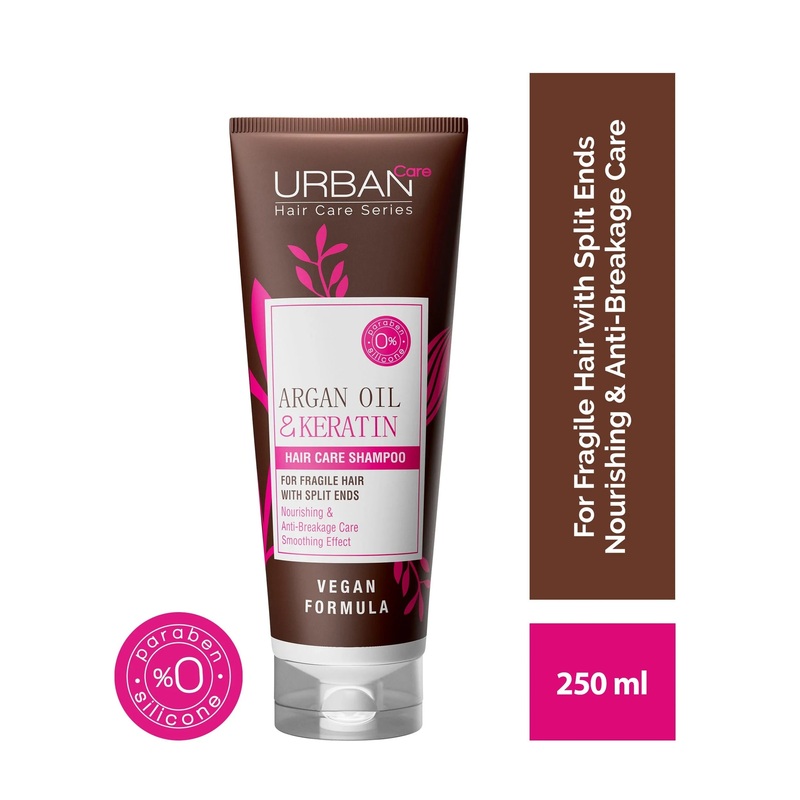 Urban Care Argan Oil & Keratin Shampoo 200 Ml