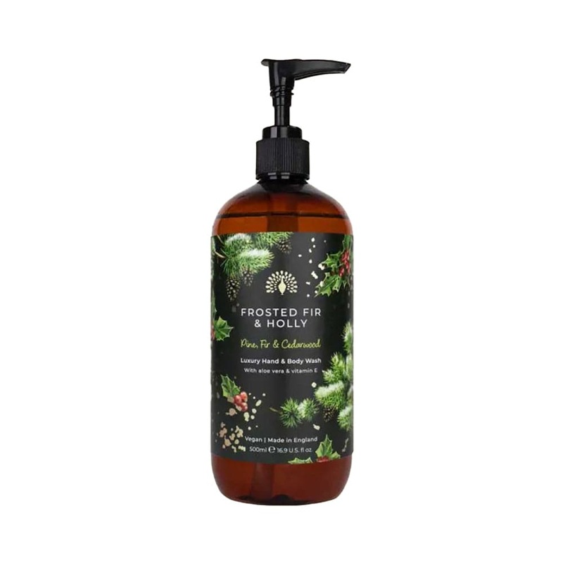 Christmas Tidings Frosted Fir and Holly Hand and Body Wash