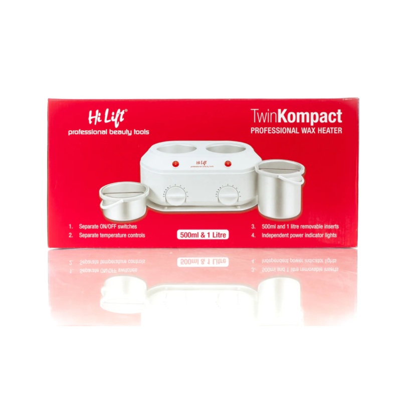 HI LIFT WAX PRO TWIN WAX POT 1L & 500ML