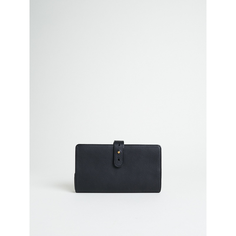 Jabara Long Wallet in Black