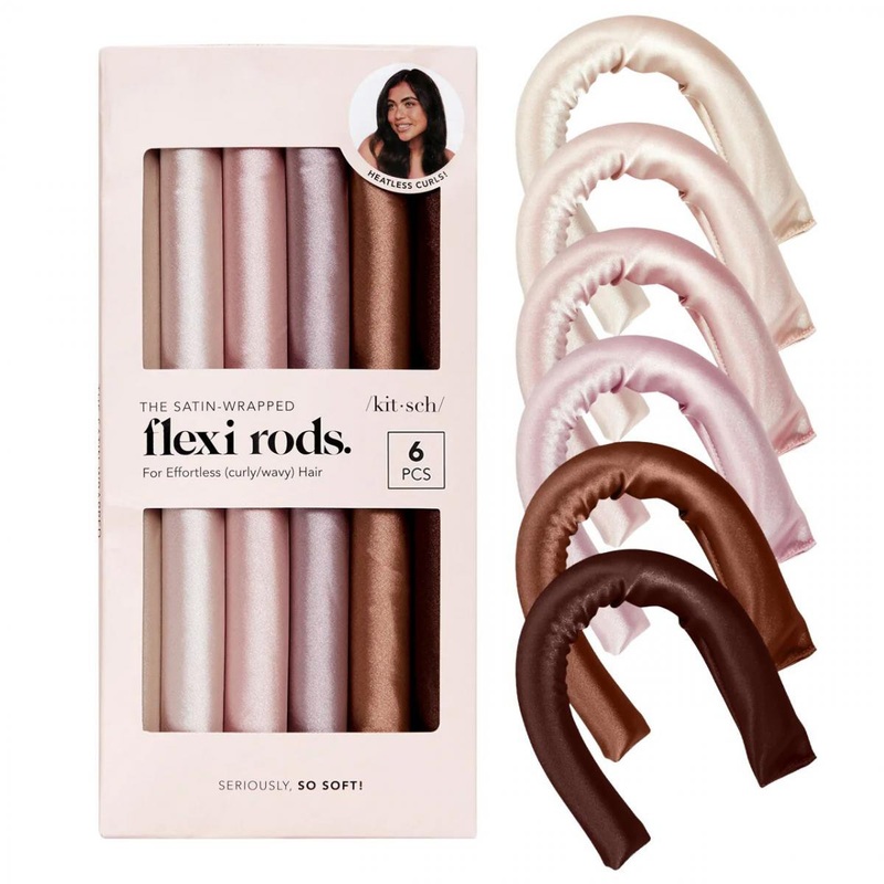 Kitsch — Satin Flexi Rods 6pcs set – Rosewood