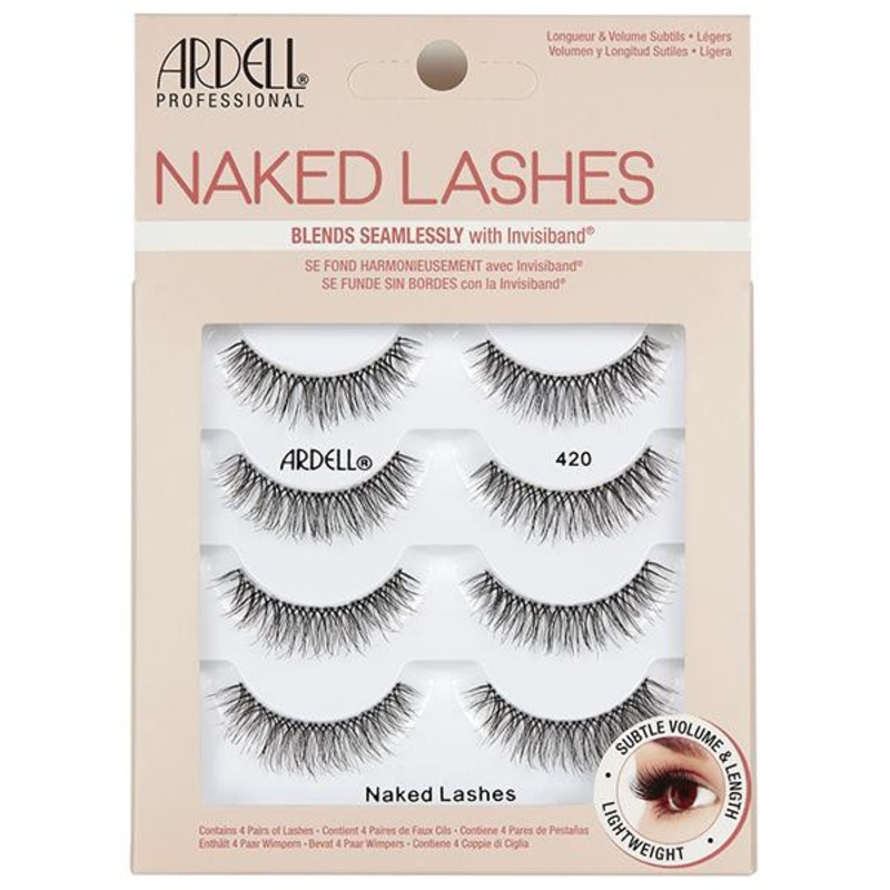 Ardell – Lashes — Naked Lash – 420 – 4/Pack