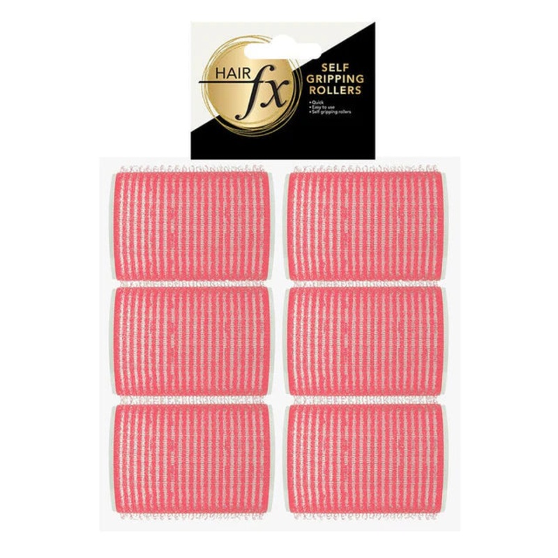 HAIR FX Self Gripping Rollers 12 Pack | Various Sizes And Colours