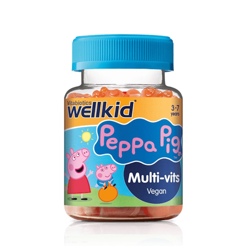 Vitabiotics – Wellkid Peppa Pig Multivitamins 30 Soft Jellies