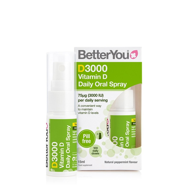 BetterYou – D3000 Vitamin D Oral Spray 15ml