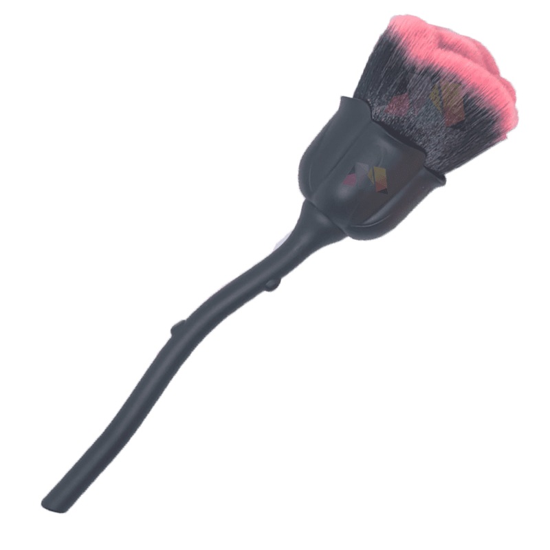 Boujee Rose Dusting Brush – Black