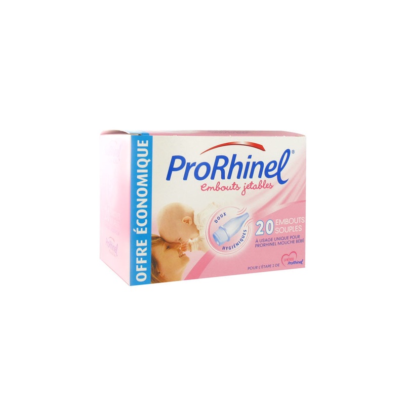 ProRhinel – 20 Disposable Supple Ends for Baby Nose Blower