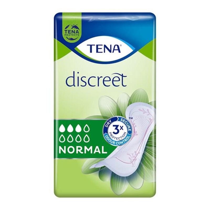 TENA Discreet Normal Incontinence Pad 12 Pack