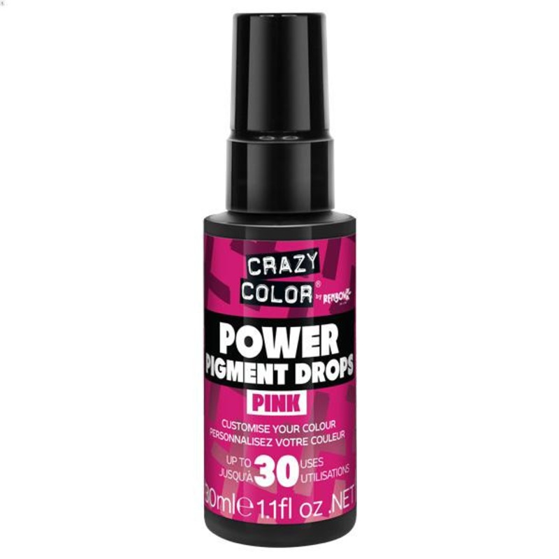 Crazy Color — Power Pigment Drops – Pink 1oz