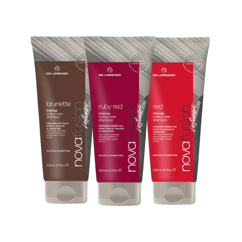 DE LORENZO Nova Fusion Intense Colour Care Shampoo  |  200ml, Various Colours
