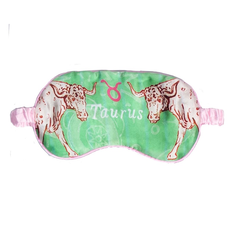 Jessica Russell Flint Taurus Silk Eye Mask