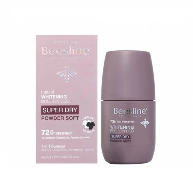 Beesline Whitening Roll on Deodorant Super Dry Powder Soft