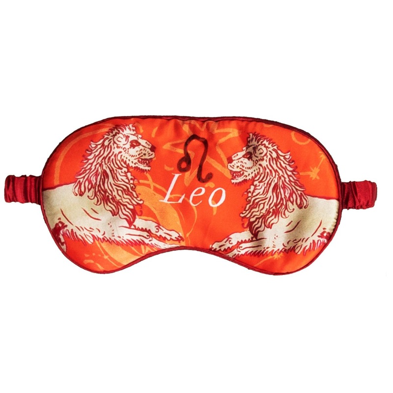 Jessica Russell Flint Leo  Silk Eye Mask